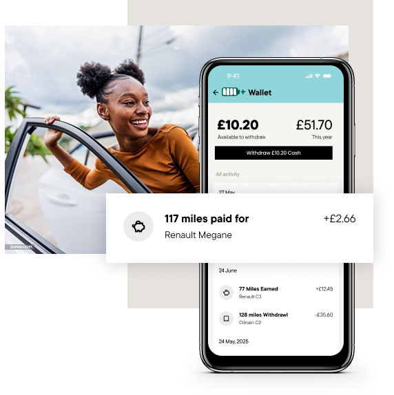 Driving is  on us.