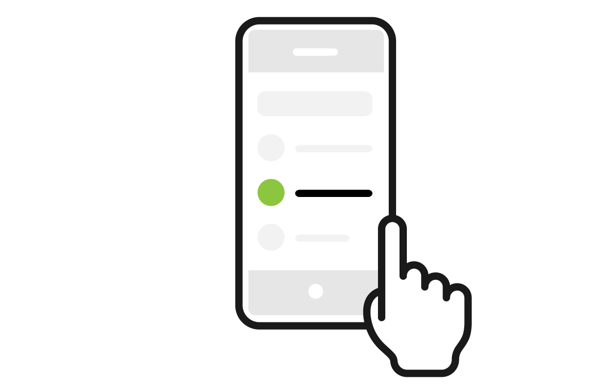 4. Find your charger in-app