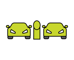 graphic of two cars next to twin charger