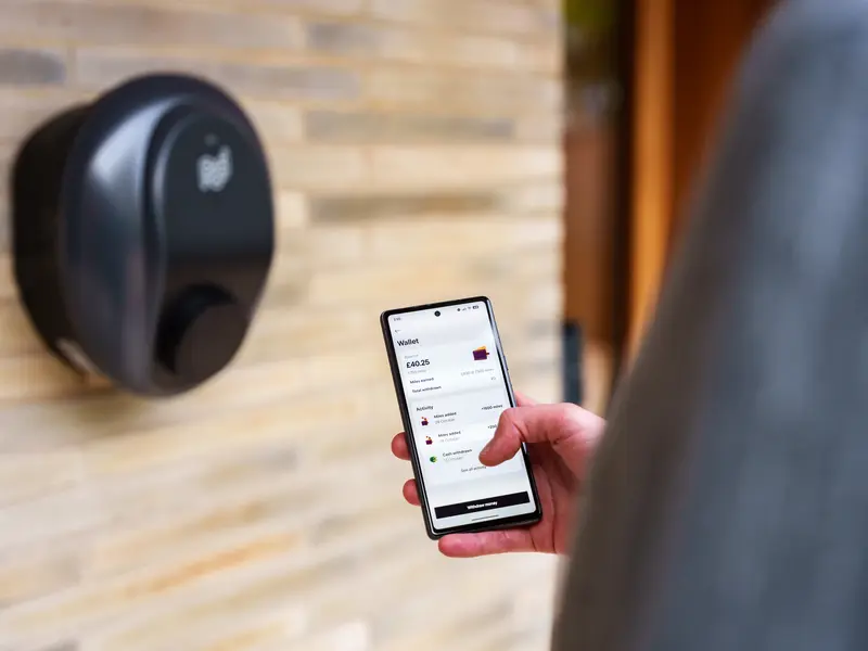 Check your live charge status and charging mode.