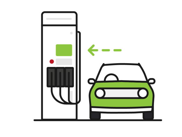 Swipe for charging instructions