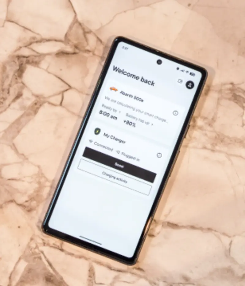 Super-simple charging app